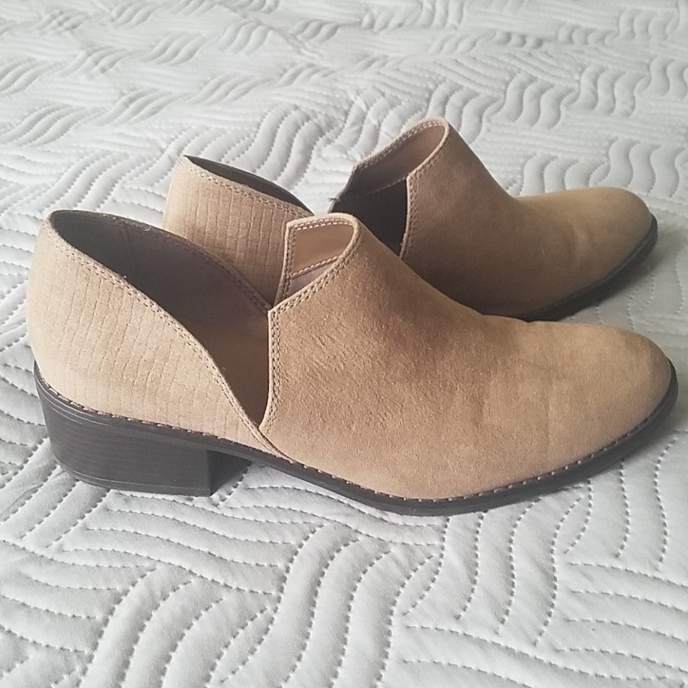 Camel Ankle Booties